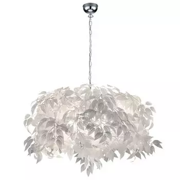 Светодиодный подвесной светильник в форме листа белого цвета для гостиной LEAVY etc-shop, белый