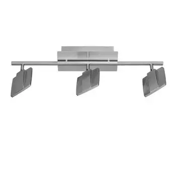 Светодиодный потолочный и настенный светильник из металла TRIO, серебро