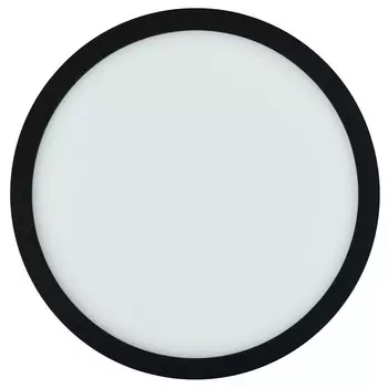 Светодиодный потолочный светильник 30x1,7 см, черный