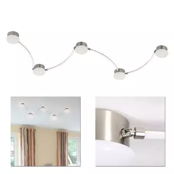 Светодиодный потолочный светильник 5 огней, 35 Вт, современный потолочный светильник H4L