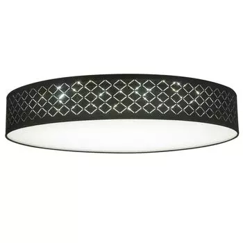 Светодиодный потолочный светильник, эффект звезды, пульт дистанционного управления, D 60 см Globo Lighting, черный