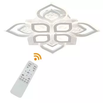Светодиодный потолочный светильник, акриловый, 48 Вт, для скрытого монтажа, современный стиль, для гостиной, спальни, с дистанционным управлением GreatDEshop2021