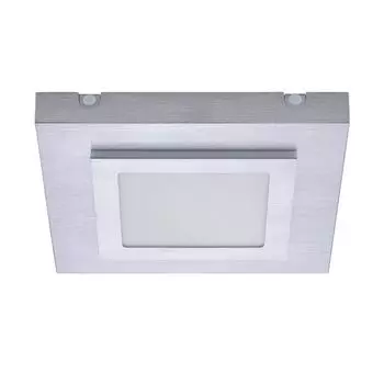 Светодиодный потолочный светильник, алюминий, серебристый, теплый белый, L 30 см Paul Neuhaus, серебро