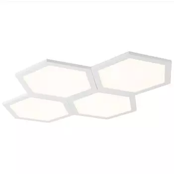 Светодиодный потолочный светильник, белый, шестиугольный, L 75 см Globo Lighting