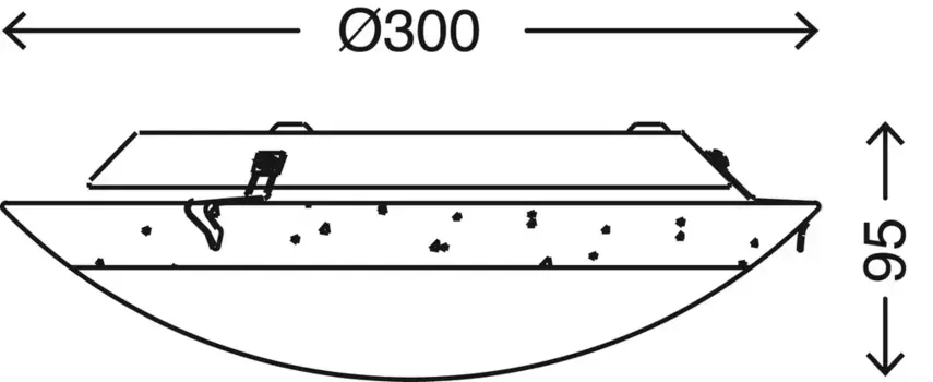 Светодиодный потолочный светильник Briloner