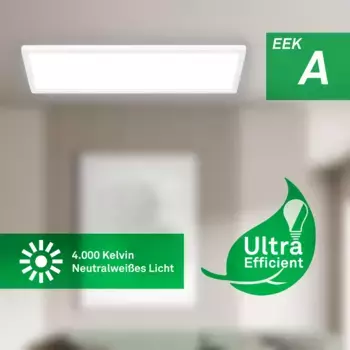 Светодиодный потолочный светильник Briloner, белый