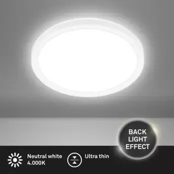 Светодиодный потолочный светильник Briloner, белый