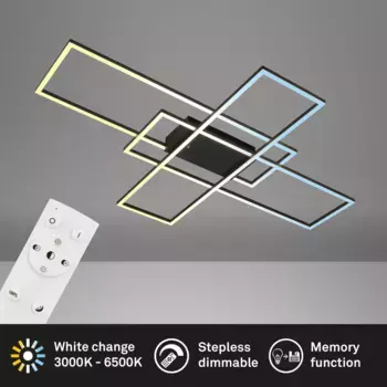 Светодиодный потолочный светильник Briloner, черный