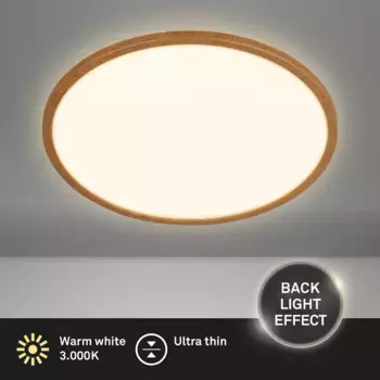 Светодиодный потолочный светильник Briloner, коричневый