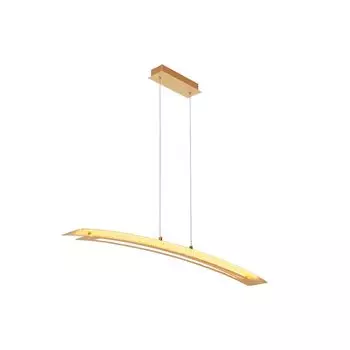 Светодиодный потолочный светильник Briloner, подвесной светильник, подвесной светильник золотого цвета 4713-017