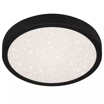 Светодиодный потолочный светильник Briloner Runa II, черный