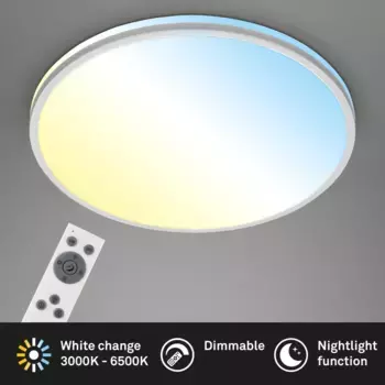 Светодиодный потолочный светильник Briloner, серый