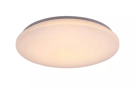 Светодиодный потолочный светильник CERRIGEN металл пластик белый 48Вт 3000K-6500K Высота: 8см 50см с регулировкой яркости Rabalux