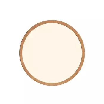 Светодиодный потолочный светильник цвета дерева Nordlux Oja 29 IP20 1600lm 2700K ступенчатый диммер, коричневый