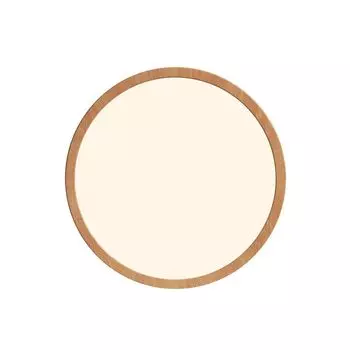 Светодиодный потолочный светильник цвета дерева Nordlux Oja 29 IP54 1600lm 2700K с регулируемой яркостью, коричневый