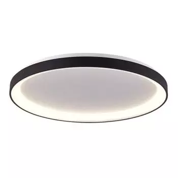 Светодиодный потолочный светильник Deko-Light Merope 600 черного цвета, 42 Вт, 3200 лм, черный