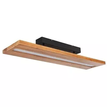 Светодиодный потолочный светильник, дерево, коричневый, черный, L 80 см Globo Lighting