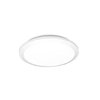 Светодиодный потолочный светильник для наружного освещения 19-28 Вт CCT с диммированием 300 мм по выбору (теплый-нейтральный-холодный) LEDKIA, белый