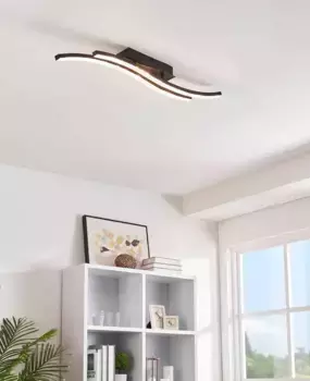 Светодиодный потолочный светильник EGLO, черный