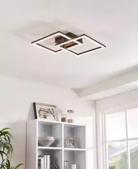 Светодиодный потолочный светильник EGLO, черный