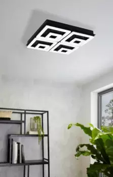 Светодиодный потолочный светильник EGLO, черный