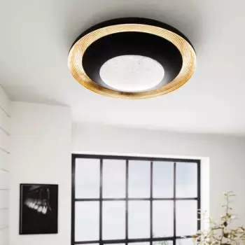 Светодиодный потолочный светильник EGLO, черный