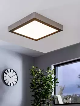 Светодиодный потолочный светильник EGLO, серебряный