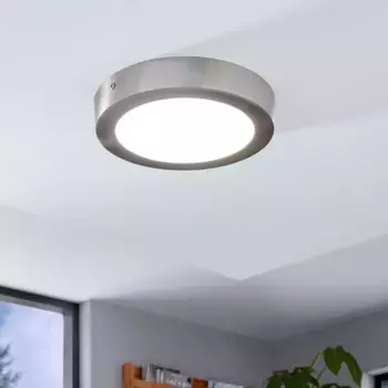 Светодиодный потолочный светильник EGLO, серебряный