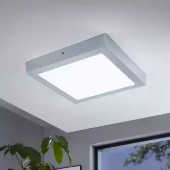 Светодиодный потолочный светильник EGLO, серебряный