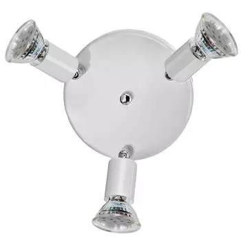 Светодиодный потолочный светильник Eglo Spotrondell Mini White 3 x 3W GU10 600lm теплый белый 3000K поворотный
