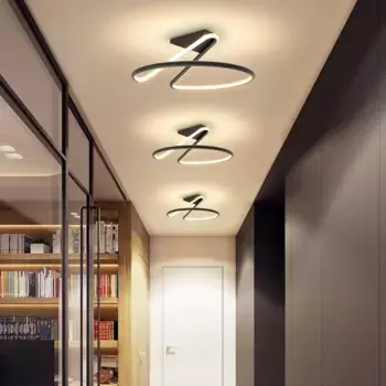 Светодиодный потолочный светильник Frler, черный