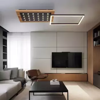 Светодиодный потолочный светильник Globo, коричневый