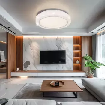 Светодиодный потолочный светильник Globo Lighting, серебряный