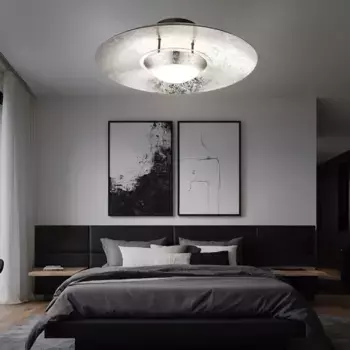 Светодиодный потолочный светильник Globo Lighting, серебряный