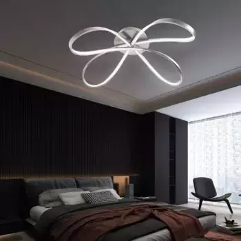 Светодиодный потолочный светильник Globo Lighting, серебряный