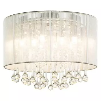 Светодиодный потолочный светильник Globo Lighting Sierra, серебряный