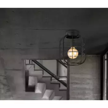 Светодиодный потолочный светильник Home Sweet Home, черный