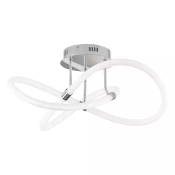 Светодиодный потолочный светильник, хром, белый, с регулировкой яркости, L 57,5 см etc-shop