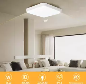 Светодиодный потолочный светильник JDONG, коричневый