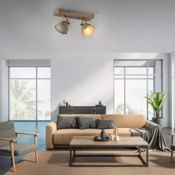 Светодиодный потолочный светильник JUST LIGHT, бежевый