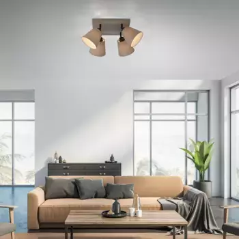 Светодиодный потолочный светильник JUST LIGHT, бежевый