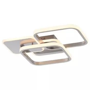 Светодиодный потолочный светильник Just Light. Sevent Typ B, серебряный