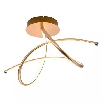 Светодиодный потолочный светильник JUST LIGHT Violetta, золотой