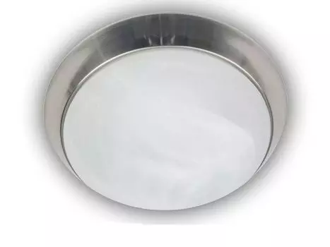 Светодиодный потолочный светильник круглый 40см алебастровый никель-матовый светодиодный настенный светильник с регулируемой яркостью Niermann Standby