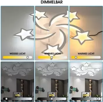 Светодиодный потолочный светильник Letgospt, белый