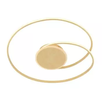 Светодиодный потолочный светильник Lindby Dorle из золота/латуни из металла, золото