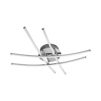 Светодиодный потолочный светильник Lindby Yael из хромированного металла