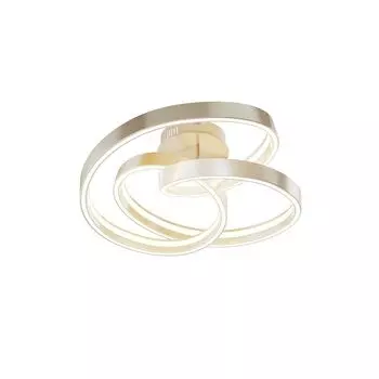 Светодиодный потолочный светильник Lucande Gunbritt из алюминия из алюминия