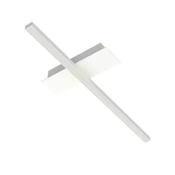 Светодиодный потолочный светильник Lumicom, 2x50x2 см, белый