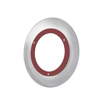 Светодиодный потолочный светильник Lumicom, 45x45x7 см, красный